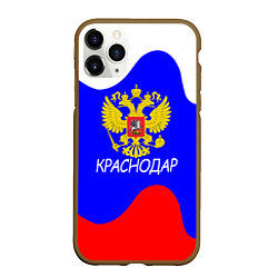 Чехол iPhone 11 Pro матовый Краснодар - ГЕРБ