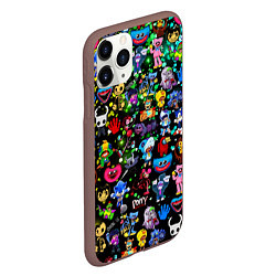 Чехол iPhone 11 Pro матовый Персонажи из разных игр, цвет: 3D-коричневый — фото 2