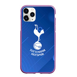 Чехол iPhone 11 Pro матовый Tottenham hotspur SPORT, цвет: 3D-фиолетовый