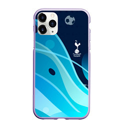 Чехол iPhone 11 Pro матовый Tottenham hotspur Абстракция, цвет: 3D-светло-сиреневый