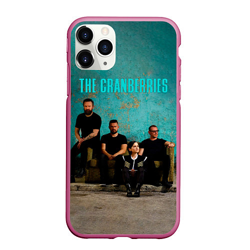 Чехол iPhone 11 Pro матовый Something Else - The Cranberries / 3D-Малиновый – фото 1