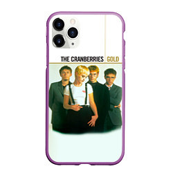 Чехол iPhone 11 Pro матовый Gold - The Cranberries