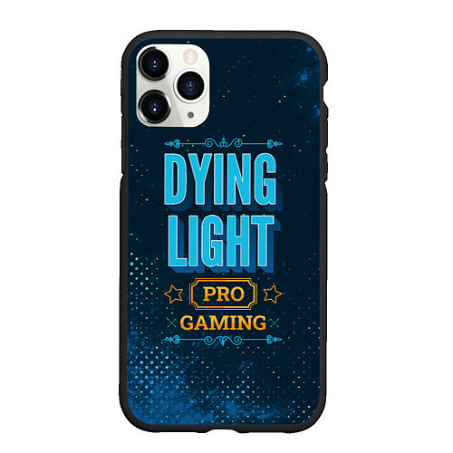 Чехол iPhone 11 Pro матовый Игра Dying Light: pro gaming / 3D-Черный – фото 1