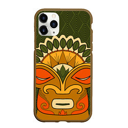 Чехол iPhone 11 Pro матовый Polynesian tiki HUMBLE