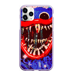 Чехол iPhone 11 Pro матовый Оскал Хаги Ваги - витраж