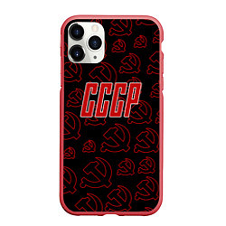 Чехол iPhone 11 Pro матовый Atomic USSR