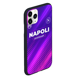 Чехол iPhone 11 Pro матовый Napoli legendary sport grunge, цвет: 3D-черный — фото 2