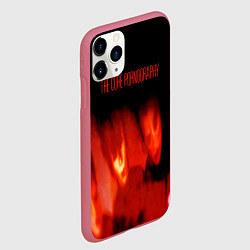 Чехол iPhone 11 Pro матовый Pornography - The Cure, цвет: 3D-малиновый — фото 2