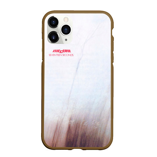 Чехол iPhone 11 Pro матовый Seventeen Seconds - The Cure / 3D-Коричневый – фото 1