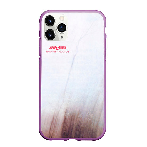 Чехол iPhone 11 Pro матовый Seventeen Seconds - The Cure / 3D-Фиолетовый – фото 1