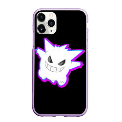 Чехол iPhone 11 Pro матовый Pokemon gengar