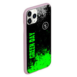 Чехол iPhone 11 Pro матовый Green day - hits, цвет: 3D-розовый — фото 2