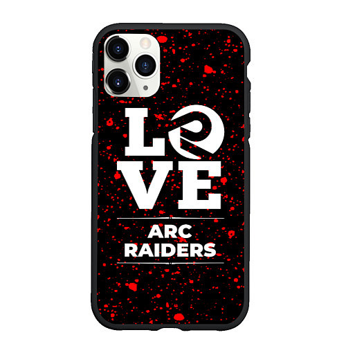 Чехол iPhone 11 Pro матовый ARC Raiders love классика / 3D-Черный – фото 1