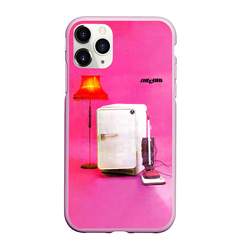 Чехол iPhone 11 Pro матовый Three Imaginary Boys - The Cure / 3D-Розовый – фото 1