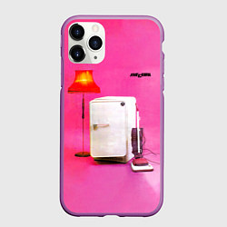 Чехол iPhone 11 Pro матовый Three Imaginary Boys - The Cure, цвет: 3D-фиолетовый