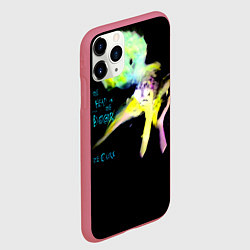 Чехол iPhone 11 Pro матовый The Head on the Door - The Cure, цвет: 3D-малиновый — фото 2