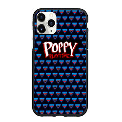 Чехол iPhone 11 Pro матовый Poppy Playtime - Huggy Wuggy Pattern