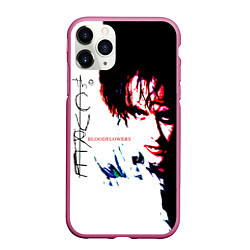 Чехол iPhone 11 Pro матовый Bloodflowers - The Cure, цвет: 3D-малиновый