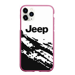 Чехол iPhone 11 Pro матовый Jeep - textura