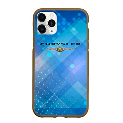 Чехол iPhone 11 Pro матовый Chrysler - абстракция