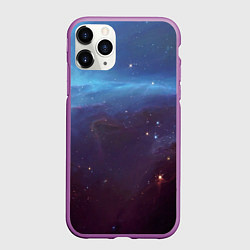 Чехол iPhone 11 Pro матовый Космический дым