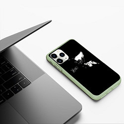Чехол iPhone 11 Pro матовый POPPY PLAYTIME ХАГИ ВАГИ В ТЕНИ, цвет: 3D-салатовый — фото 2
