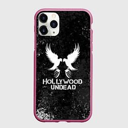 Чехол iPhone 11 Pro матовый Hollywood Undead - Hu