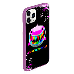 Чехол iPhone 11 Pro матовый 6IX9INE- GOOBA - краска, цвет: 3D-фиолетовый — фото 2