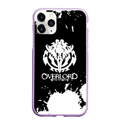 Чехол iPhone 11 Pro матовый Overlord - краска, цвет: 3D-сиреневый