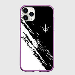 Чехол iPhone 11 Pro матовый Code geass краска, цвет: 3D-фиолетовый