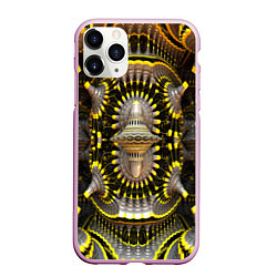 Чехол iPhone 11 Pro матовый Трехмерный фрактал