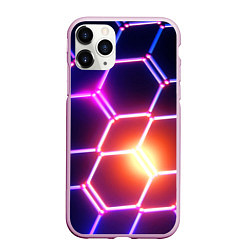 Чехол iPhone 11 Pro матовый Магическая неоновая броня
