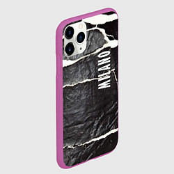 Чехол iPhone 11 Pro матовый Vanguard rags - Milano, цвет: 3D-фиолетовый — фото 2