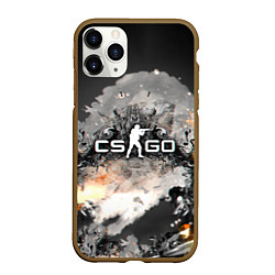Чехол iPhone 11 Pro матовый CS-GO weapon
