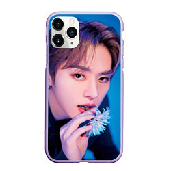 Чехол iPhone 11 Pro матовый Stray Kids 2nd World Tour Maniac Lee Know