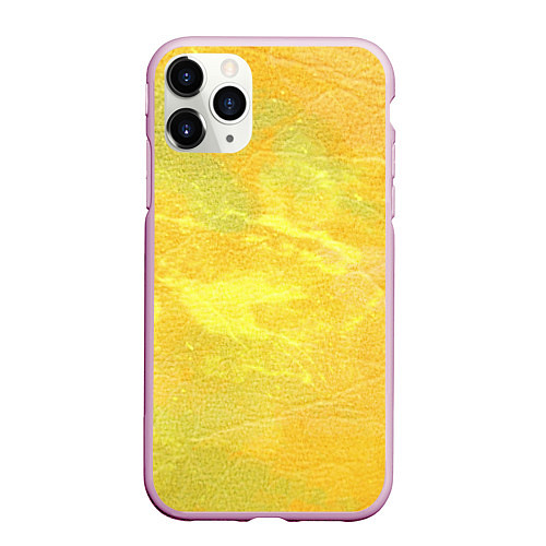 Чехол iPhone 11 Pro матовый Осенние краски / 3D-Розовый – фото 1