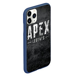 Чехол iPhone 11 Pro матовый Apex Legends grunge, цвет: 3D-тёмно-синий — фото 2