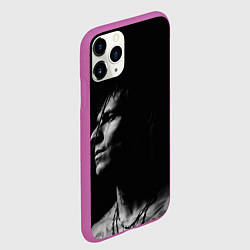 Чехол iPhone 11 Pro матовый Нилетто-профиль, цвет: 3D-фиолетовый — фото 2