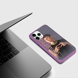 Чехол iPhone 11 Pro матовый Niletto- моя любимка, цвет: 3D-фиолетовый — фото 2