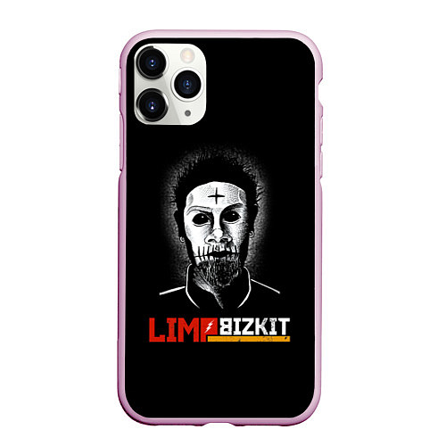 Чехол iPhone 11 Pro матовый Limp bizkit Wes Borland / 3D-Розовый – фото 1