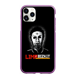 Чехол iPhone 11 Pro матовый Limp bizkit Wes Borland, цвет: 3D-фиолетовый