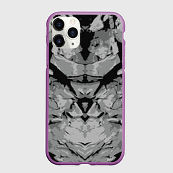 Чехол iPhone 11 Pro матовый Каменный страж