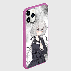 Чехол iPhone 11 Pro матовый Junko Konno - Зомбилэнд Сага Месть, цвет: 3D-фиолетовый — фото 2