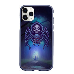 Чехол iPhone 11 Pro матовый Смертельный паук