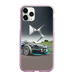 Чехол iPhone 11 Pro матовый Citroen DS Spirit - скоростной режим, цвет: 3D-розовый