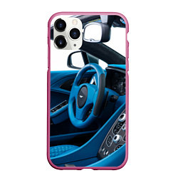 Чехол iPhone 11 Pro матовый Aston Martin Vanquish Volante - salon - cabriolet