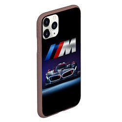 Чехол iPhone 11 Pro матовый BMW M Performance Motorsport, цвет: 3D-коричневый — фото 2