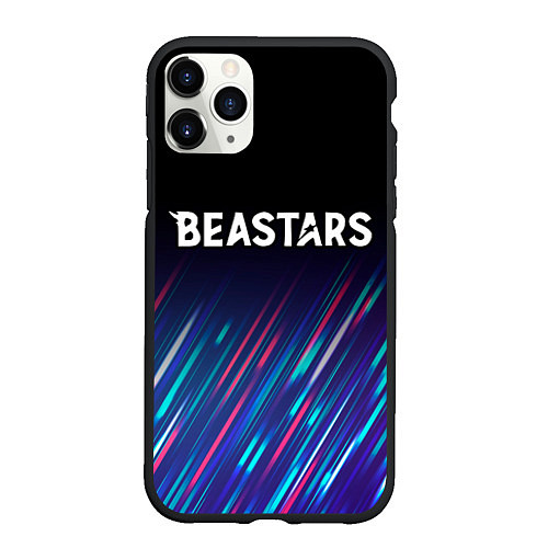 Чехол iPhone 11 Pro матовый Beastars stream / 3D-Черный – фото 1