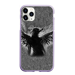 Чехол iPhone 11 Pro матовый Metamorphosis Demon ZXC, цвет: 3D-светло-сиреневый