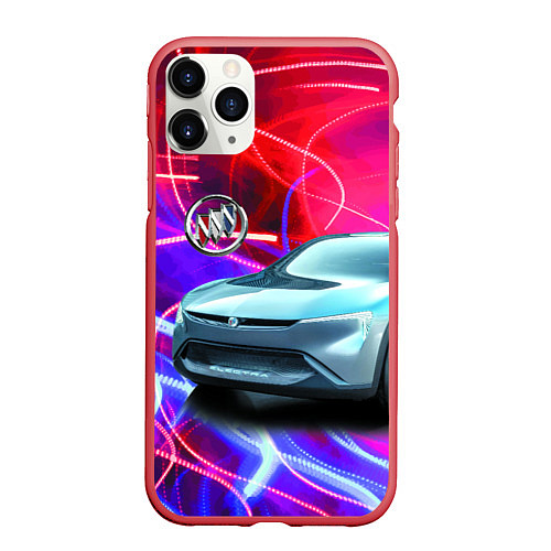 Чехол iPhone 11 Pro матовый Buick Electra - Concept / 3D-Красный – фото 1